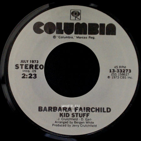 Barbara Fairchild - Kid Stuff / Teddy Bear Song side A