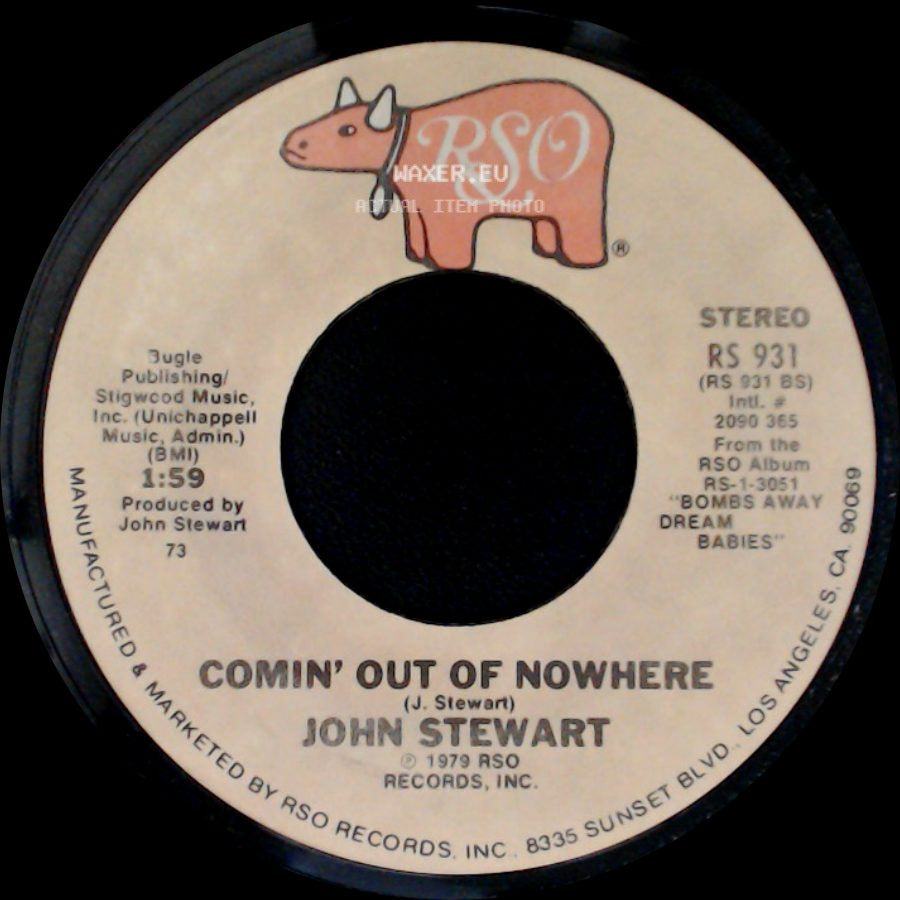 John Stewart - Gold / Comin' Out Of Nowhere side B