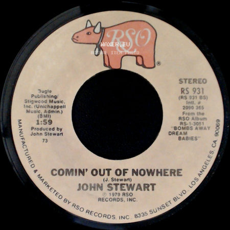 John Stewart - Gold / Comin' Out Of Nowhere side B