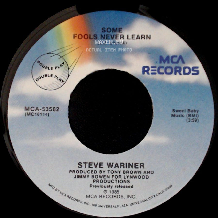 Steve Wariner - Some Fools Never Learn / What I Didn't Do side A