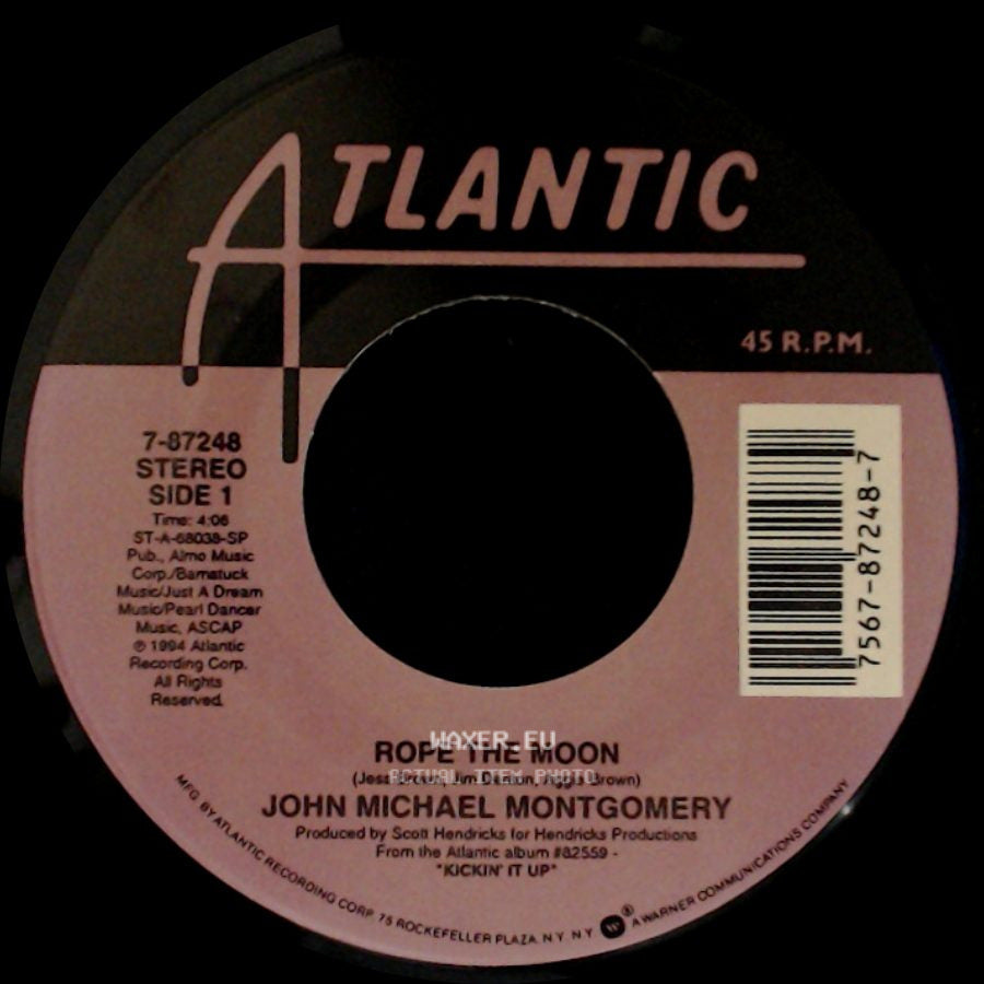 John Michael Montgomery - Rope The Moon / Friday At Five side A