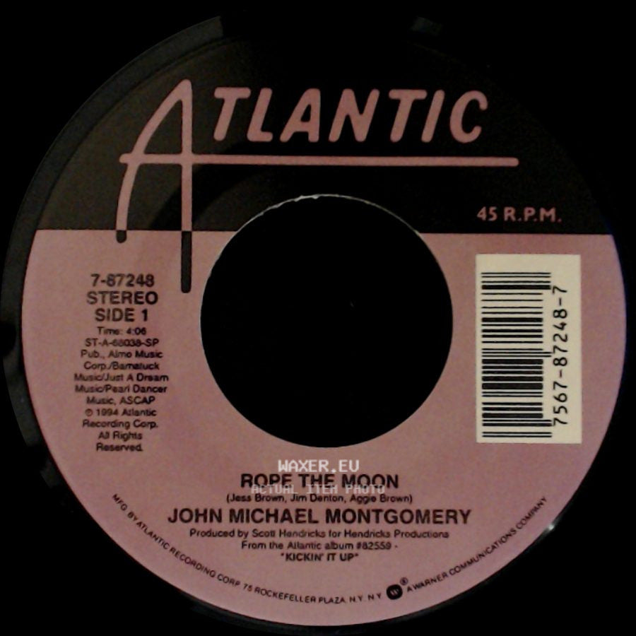 John Michael Montgomery - Rope The Moon / Friday At Five side A