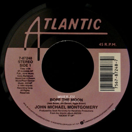 John Michael Montgomery - Rope The Moon / Friday At Five side A