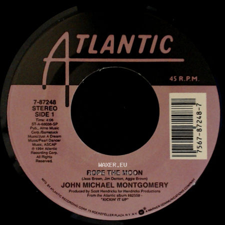 John Michael Montgomery - Rope The Moon / Friday At Five side A