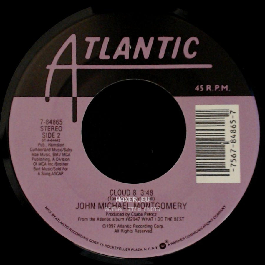 John Michael Montgomery - I Miss You A Little / Cloud 8 side B