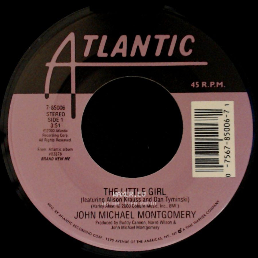 John Michael Montgomery - The Little Girl (Featuring Alison Krauss And Dan Tyminski) / Brand New Me side A