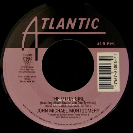John Michael Montgomery - The Little Girl / Brand New Me side A