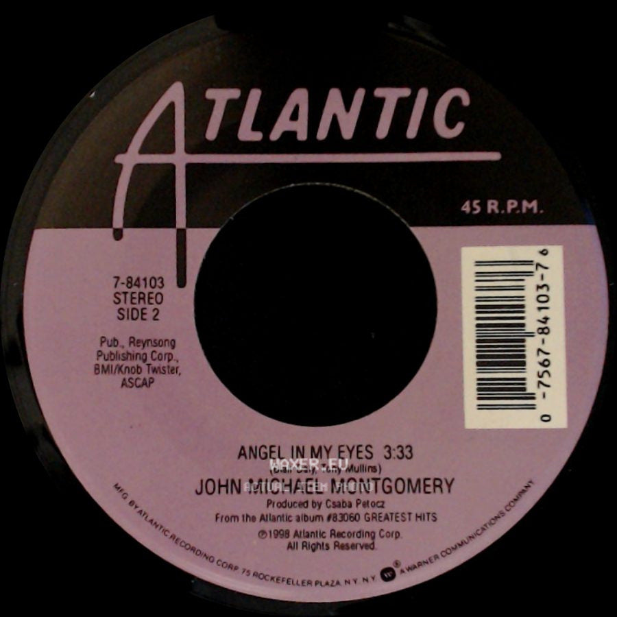 John Michael Montgomery - Love Working On You / Angel In My Eyes side B
