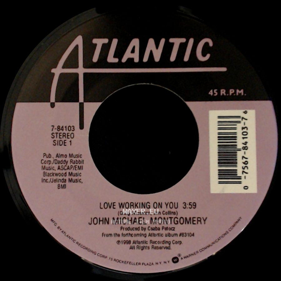 John Michael Montgomery - Love Working On You / Angel In My Eyes side A