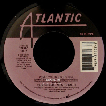 John Michael Montgomery - Cover You In Kisses / Little Cowboy's Cry side A