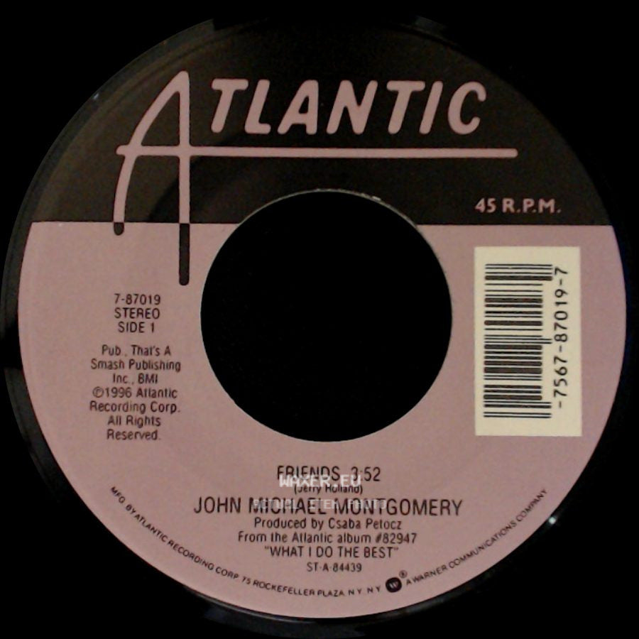 John Michael Montgomery - Friends / A Few Cents Short side A