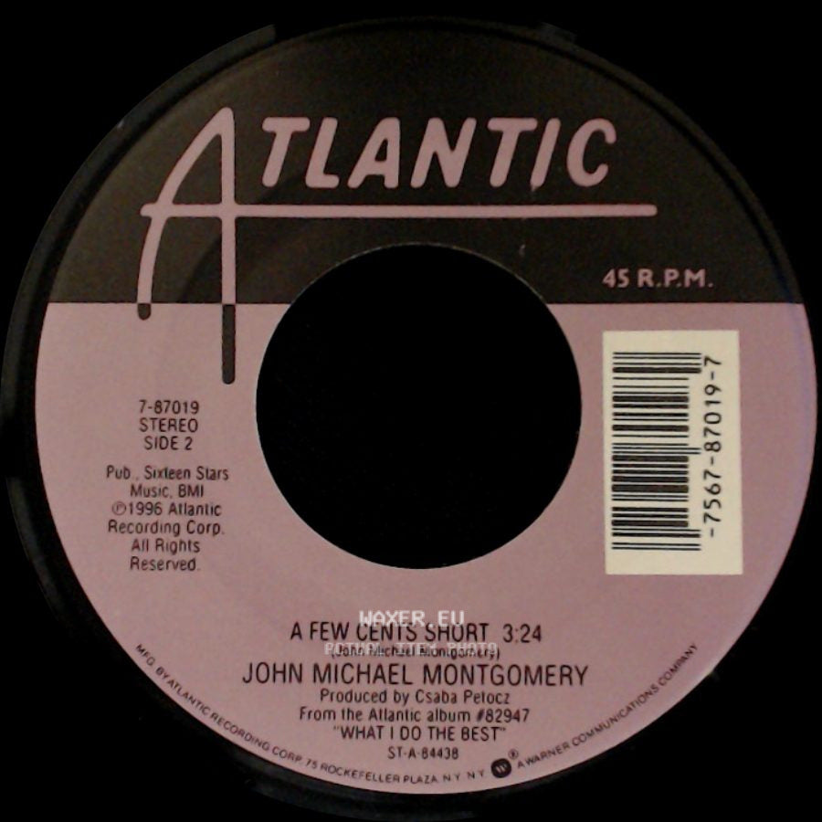 John Michael Montgomery - Friends / A Few Cents Short side B