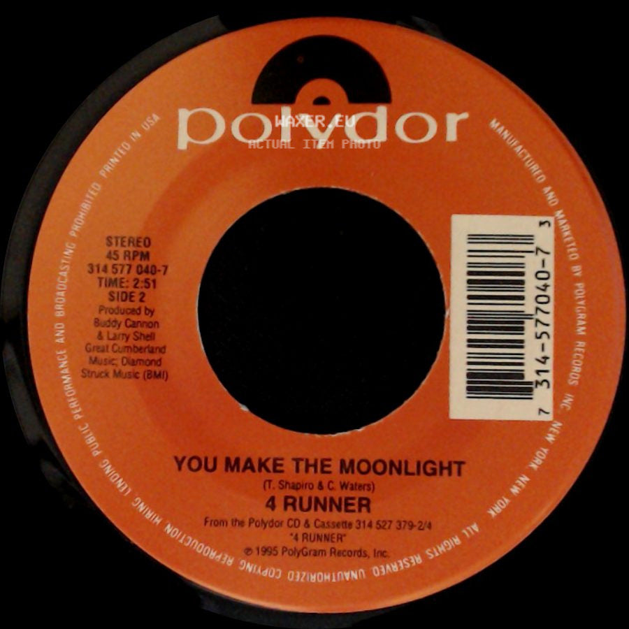 4 Runner - Home Alone / You Make The Moonlight side B
