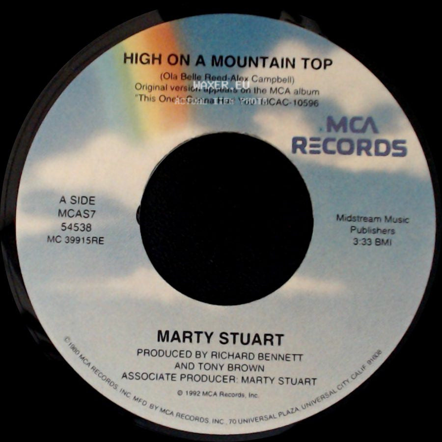 Marty Stuart - High On A Mountain Top / Just Between You And Me side A