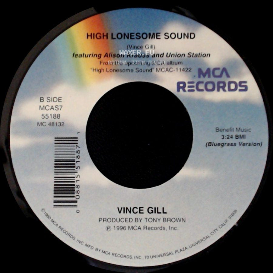 Vince Gill - High Lonesome Sound / High Lonesome Sound side B