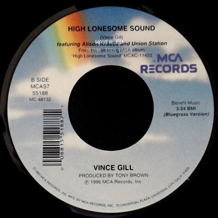 Vince Gill - High Lonesome Sound / High Lonesome Sound side B