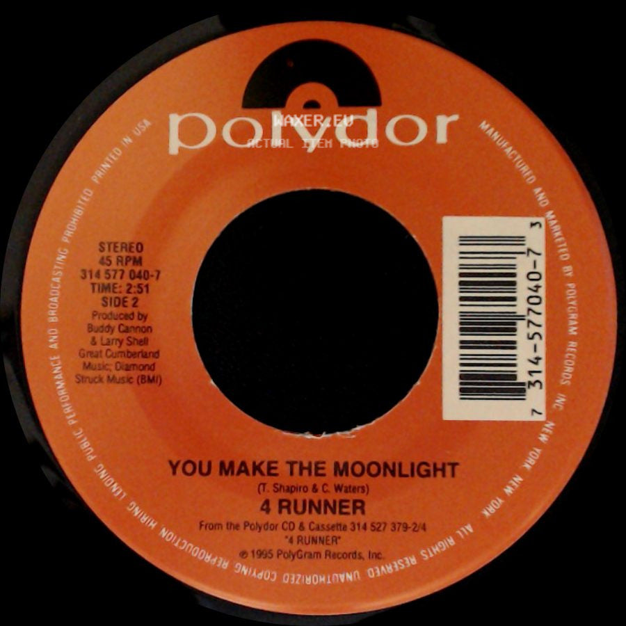 4 Runner - Home Alone / You Make The Moonlight side B