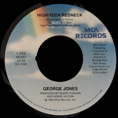 George Jones - High-Tech Redneck / Forever's Here To Stay side A