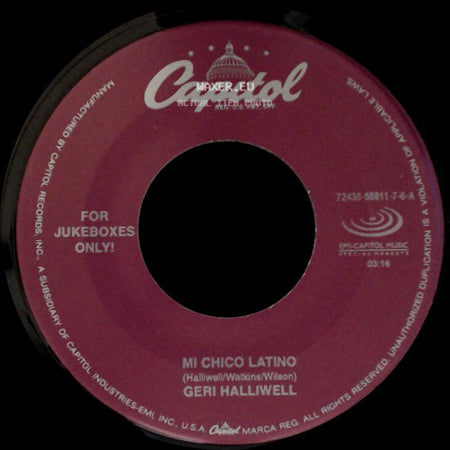Geri Halliwell - Mi Chico Latino / Summertime side A