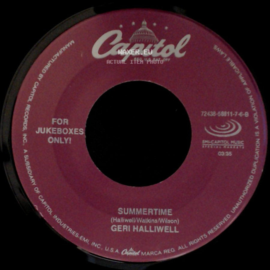 Geri Halliwell - Mi Chico Latino / Summertime side B
