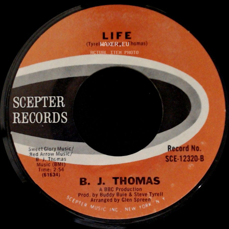 B. J. Thomas - Life / Mighty Clouds Of Joy side A