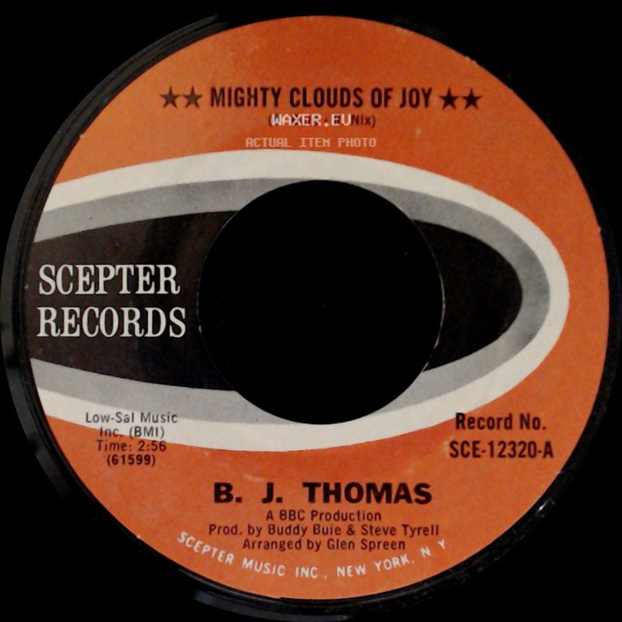 B. J. Thomas - Life / Mighty Clouds Of Joy side B