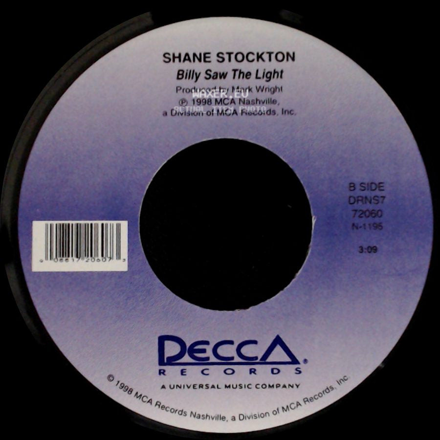 Shane Stockton - Gonna Have To Fall / Billy Saw The Light side B
