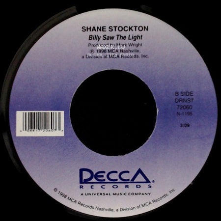 Shane Stockton - Gonna Have To Fall / Billy Saw The Light side B