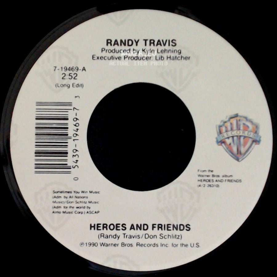 Randy Travis - Heroes And Friends / Shopping For Dresses side A