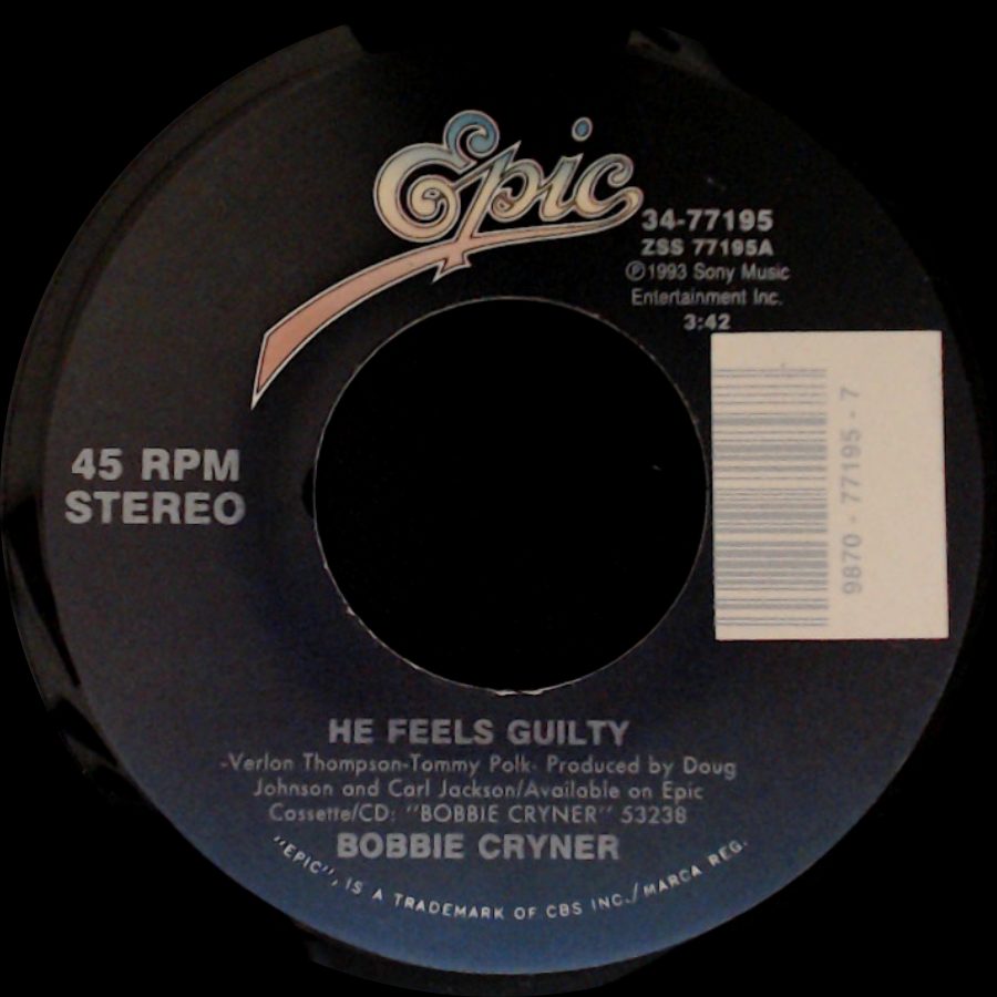 Bobbie Cryner - This Heart Speaks For Itself / He Feels Guilty side B