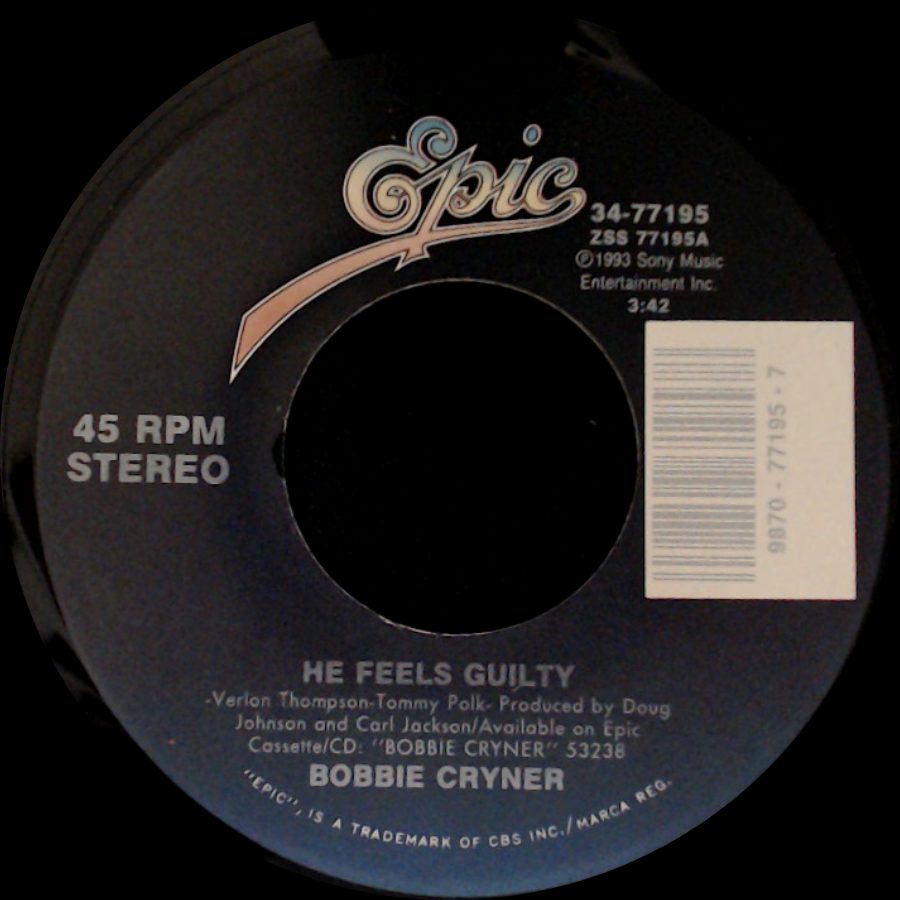 Bobbie Cryner - This Heart Speaks For Itself / He Feels Guilty side B