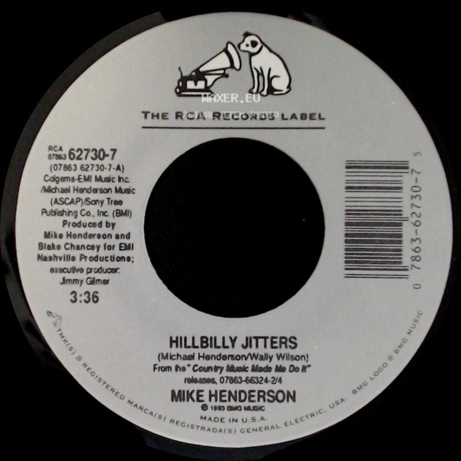 Mike Henderson - Hillbilly Jitters / That Train Dont Stop Here Anymore side A