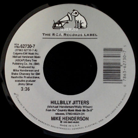Mike Henderson - Hillbilly Jitters / That Train Dont Stop Here Anymore side A