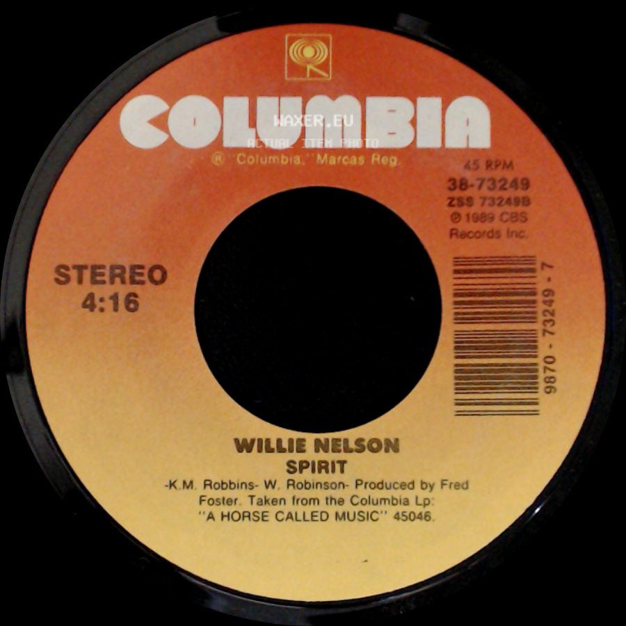 Willie Nelson - Spirit / The Highway side A