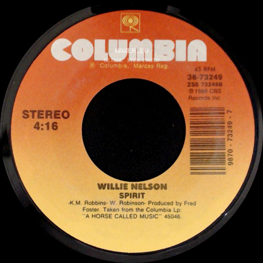 Willie Nelson - Spirit / The Highway side A