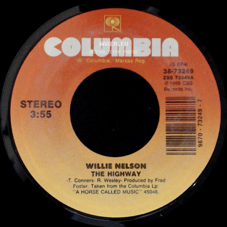 Willie Nelson - Spirit / The Highway side B