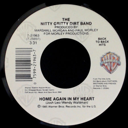 The Nitty Gritty Dirt Band - Home Again In My Heart / Partners, Brothers And Friends side A
