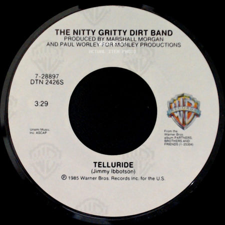 The Nitty Gritty Dirt Band - Home Again In My Heart / Telluride side B