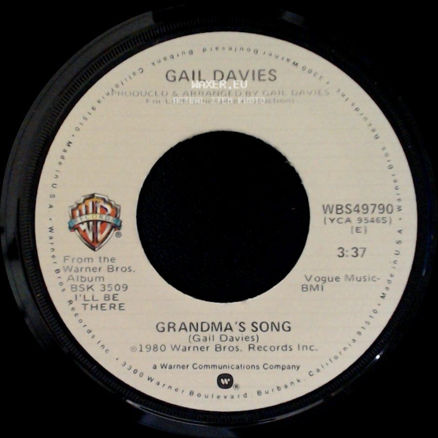 Gail Davies - Mama's Gonna Give You Sweet Things / Grandma's Song side B
