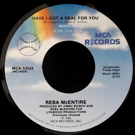 Reba Mcentire - Little Rock / Have I Got A Deal For You side B
