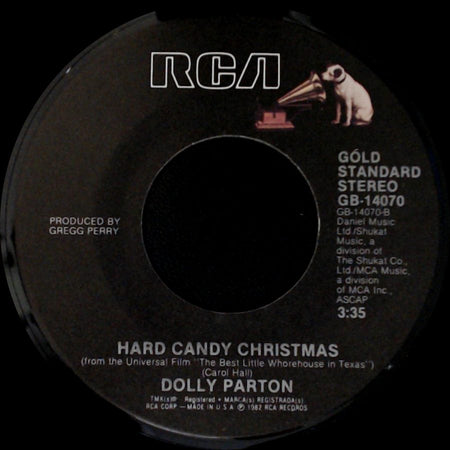 Dolly Parton - Hard Candy Christmas / Tennessee Homesick Blues side A