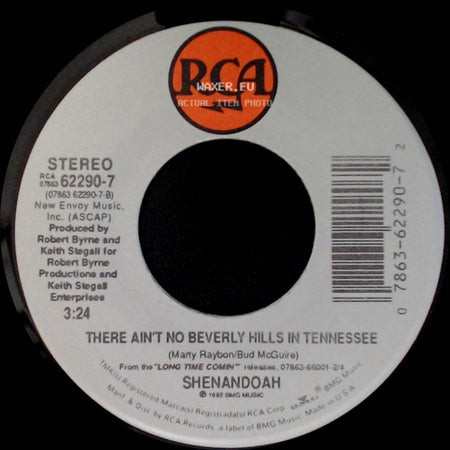 Shenandoah - There Ain't No Beverly Hills In Tennessee / Hey Mister (I Need This Job) side A