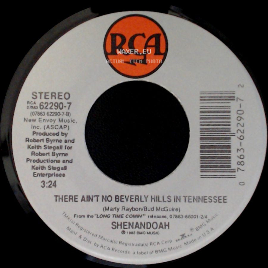 Shenandoah - Hey Mister (I Need This Job) / There Ain't No Beverly Hills In Tennessee side B