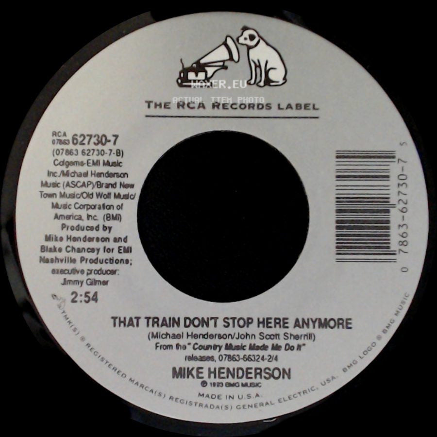 Mike Henderson - That Train Dont Stop Here Anymore / Hillbilly Jitters side A