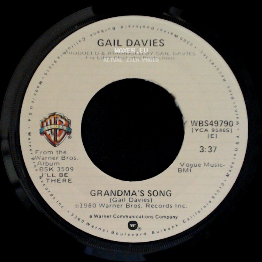 Gail Davies - Mama's Gonna Give You Sweet Things / Grandma's Song side B