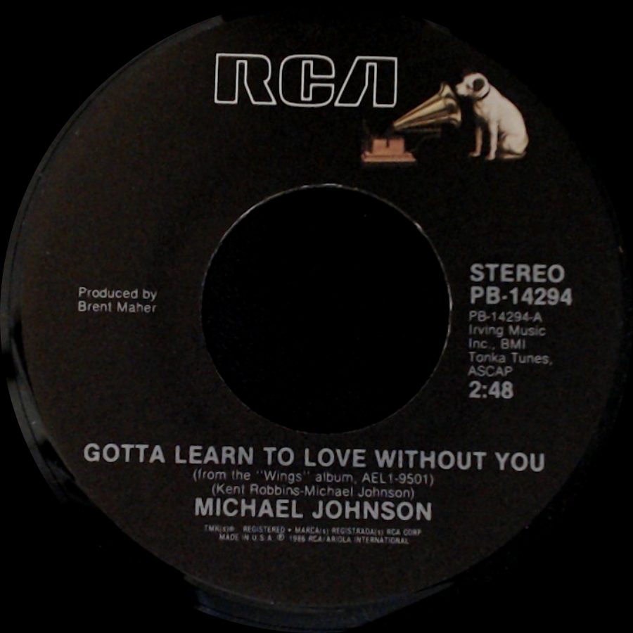 Michael Johnson - River Colorado / Gotta Learn To Love Without You side B