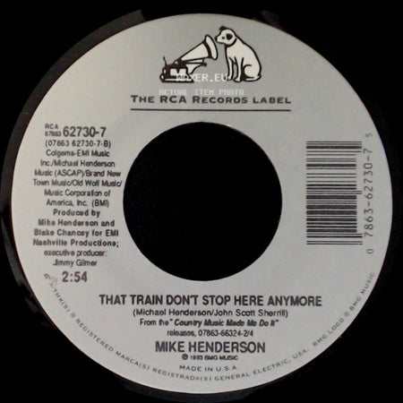 Mike Henderson - That Train Don't Stop Here Anymore / Hillbilly Jitters side A