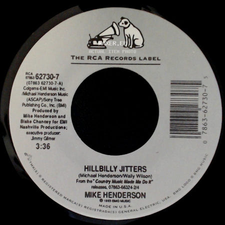 Mike Henderson - That Train Don't Stop Here Anymore / Hillbilly Jitters side B