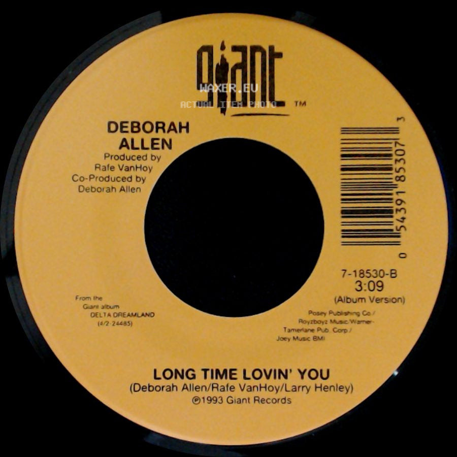 Deborah Allen - If You're Not Gonna Love Me / Long Time Lovin' You side B