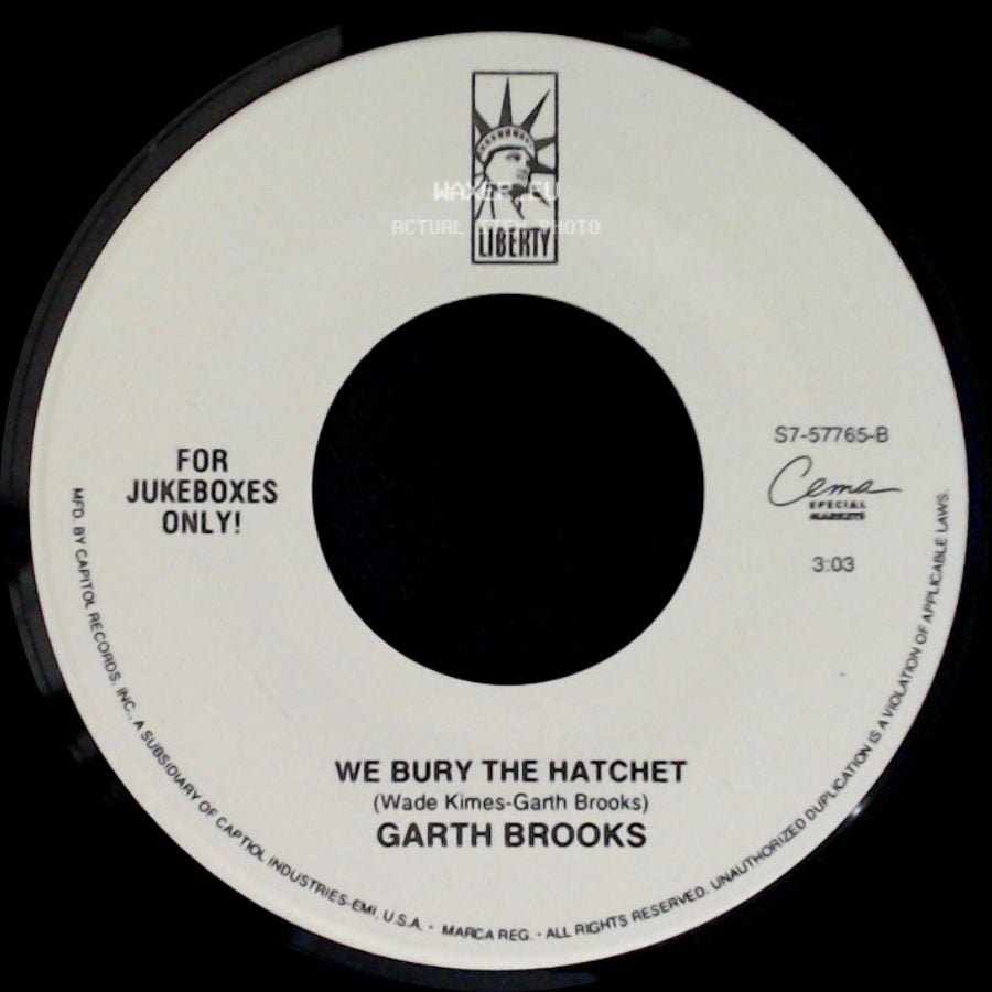 Garth Brooks - The River / We Bury The Hatchet side B
